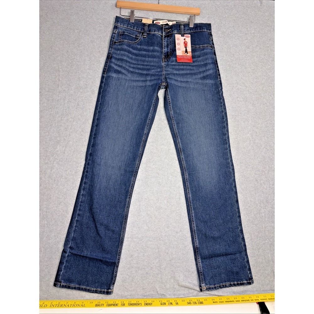 Levi's 514 Straight Fit Jeans Stretch - Kids Size 20 Reg 30x32